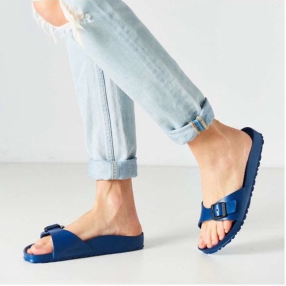 Birkenstock Madrid Eva Blue Rubber 